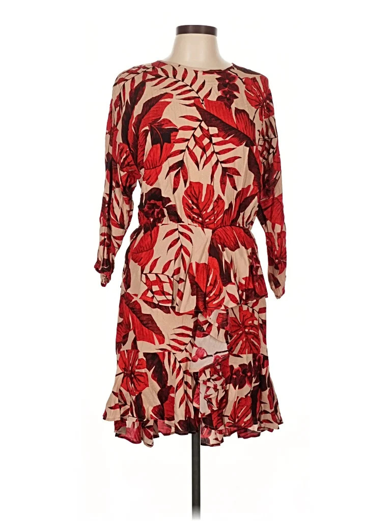 Johanna Ortiz x H&M Print Red Cocktail Dress Size L - 47% off | ThredUp (US)