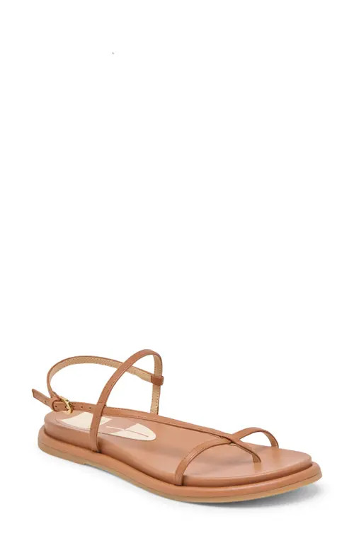 Dolce Vita Dallen Strappy Sandal in Saddle Leather at Nordstrom, Size 6 | Nordstrom