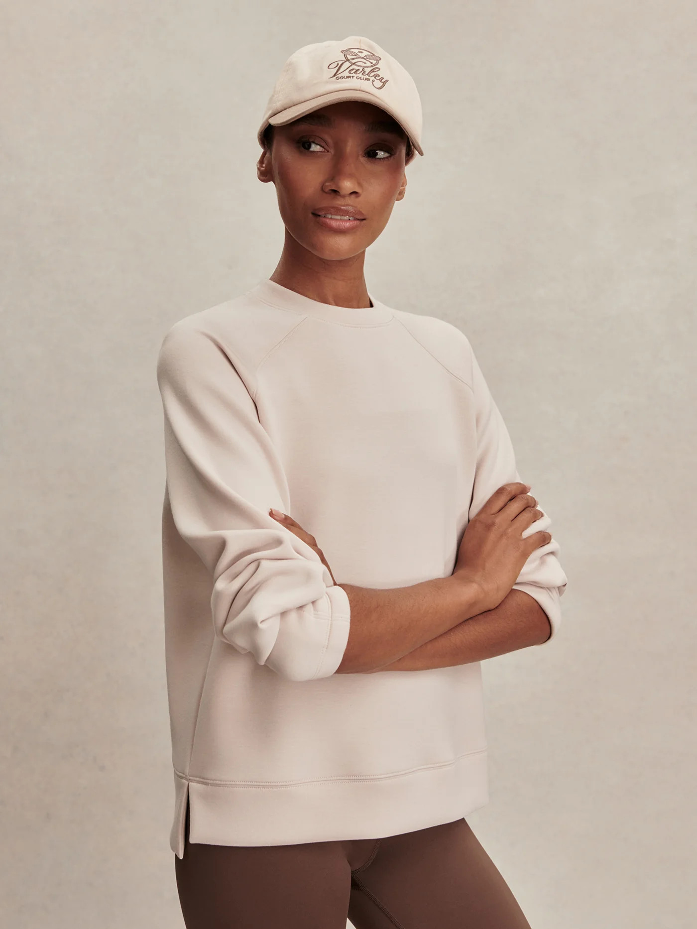 Zosia Crew Neck Active Sweatshirt | Varley US | Varley US