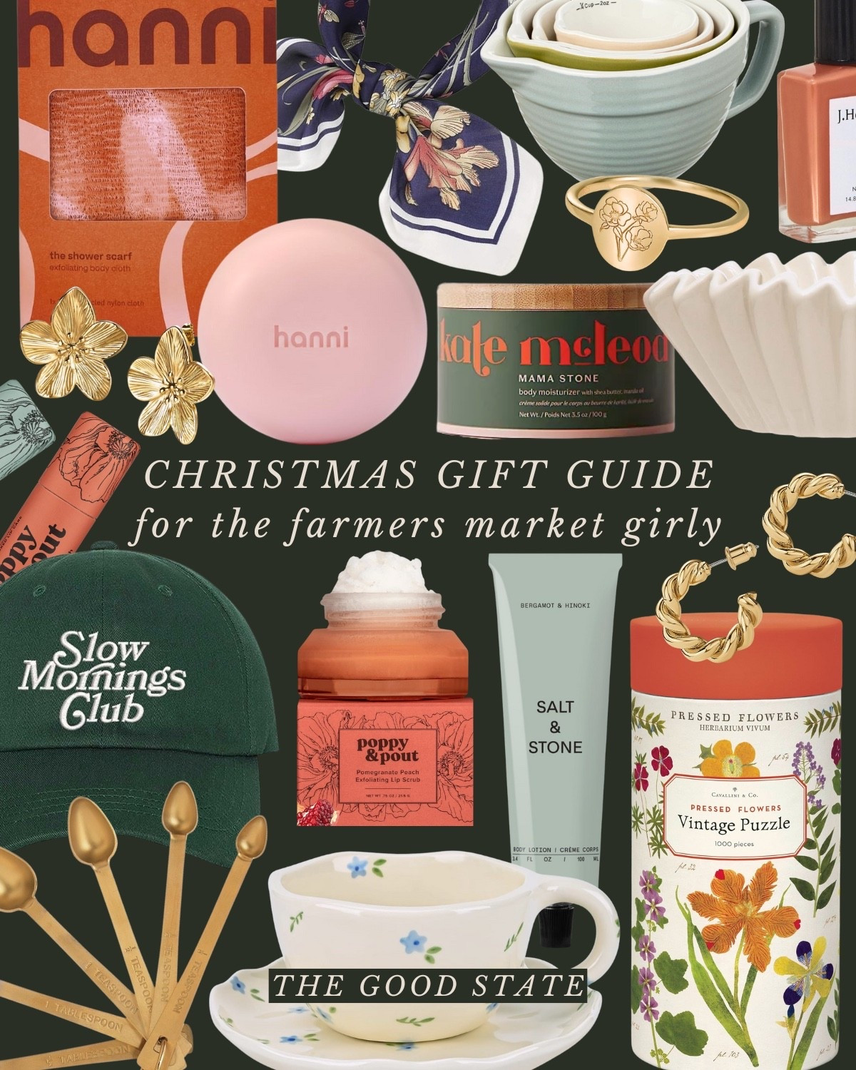 This collection is for the intentional gift givers. For those who deeply desire to give gifts that are meaningful and thoughtful.  These gifts were carefully curated for those who make life beautiful—for the gardeners, homebodies, travelers, hostesses and for those who find joy in the everyday. For the girlies who love slow mornings at home wrapped in their favorite plaid throw blanket. The aroma of freshly brewed coffee filling every corner of their home and golden morning light dancing through the windows. For the farmers market ladies with sleepy eyes, their trusty barn coat and arms full of seasonal produce and flowers. These gift ideas are for the hosts who live for the reward of a full home and crowded table. For the gardeners and florists. The ones who appreciate little luxuries like the flickering flame of a holiday candle, a peaceful skincare routine and cozy cashmere socks on a chilly winter day. For the homesteader who has piles of quilts in her closet and endless sourdough loaves for her family and neighbors. These are more than just gifts—they’re tangible ways to tell love ones, “I see you and I love you”. “I see the desires of your heart and the season of life you’re in and I celebrate you”.  #nichegifts #giftideas #giftsforher #giftguide #uniquegifts #uniquegiftideas #farmersmarket #marthastewart #gardeninglove #slowliving #slowmorning #ralphlaurenchristmas #ralphlauren  Sezane, Etsy, unique gifts, Christmas gifts, holiday gifts, Ralph, Lauren, target, McGee and Co., Shea, McGee, Amazon, Anthropologie, free people, Walmart, hosting, gifts for host, gifts for him, L.L. Bean, Tuckernuck, jewelry, accessories, purse, gift idea, J.Crew, Haven well within, Quince gifts for mom, gifts for mother-in-law, gifts for sister, gifts for daughter

#LTKFindsUnder50 #LTKSaleAlert #LTKGiftGuide