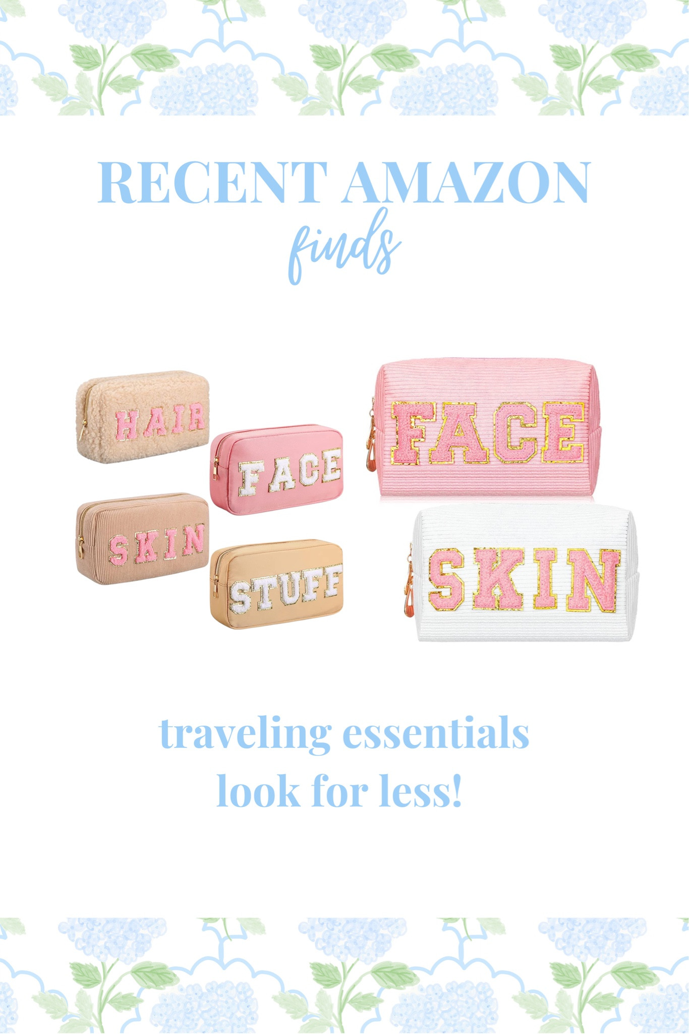 Amazon travel 
Amazon finds
Amazon beauty finds
Travel essentials
Makeup bags
Travel organizers 

#LTKtravel #LTKFind #LTKbeauty