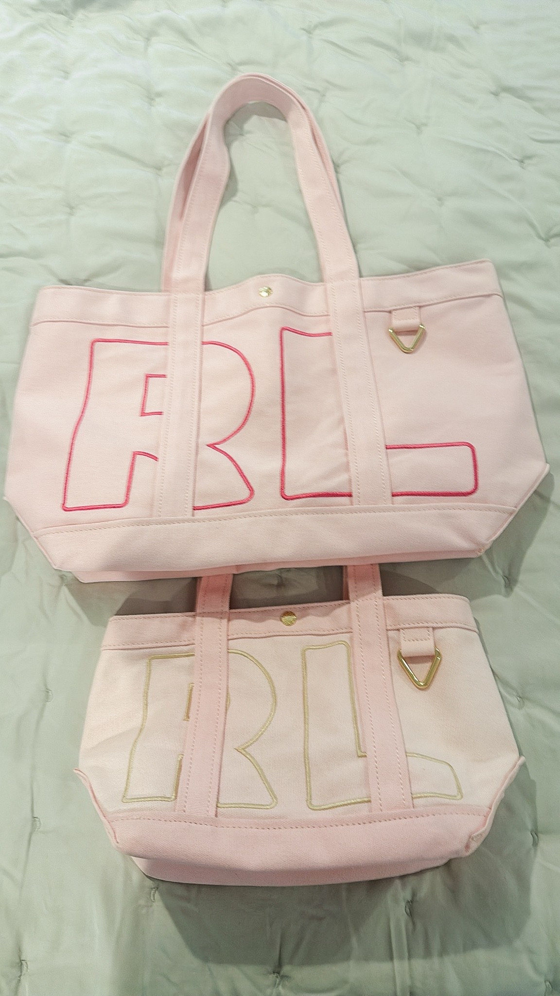 Bauble bar totes - custom on sale!
Small is bottom,  medium is top

#LTKOver40