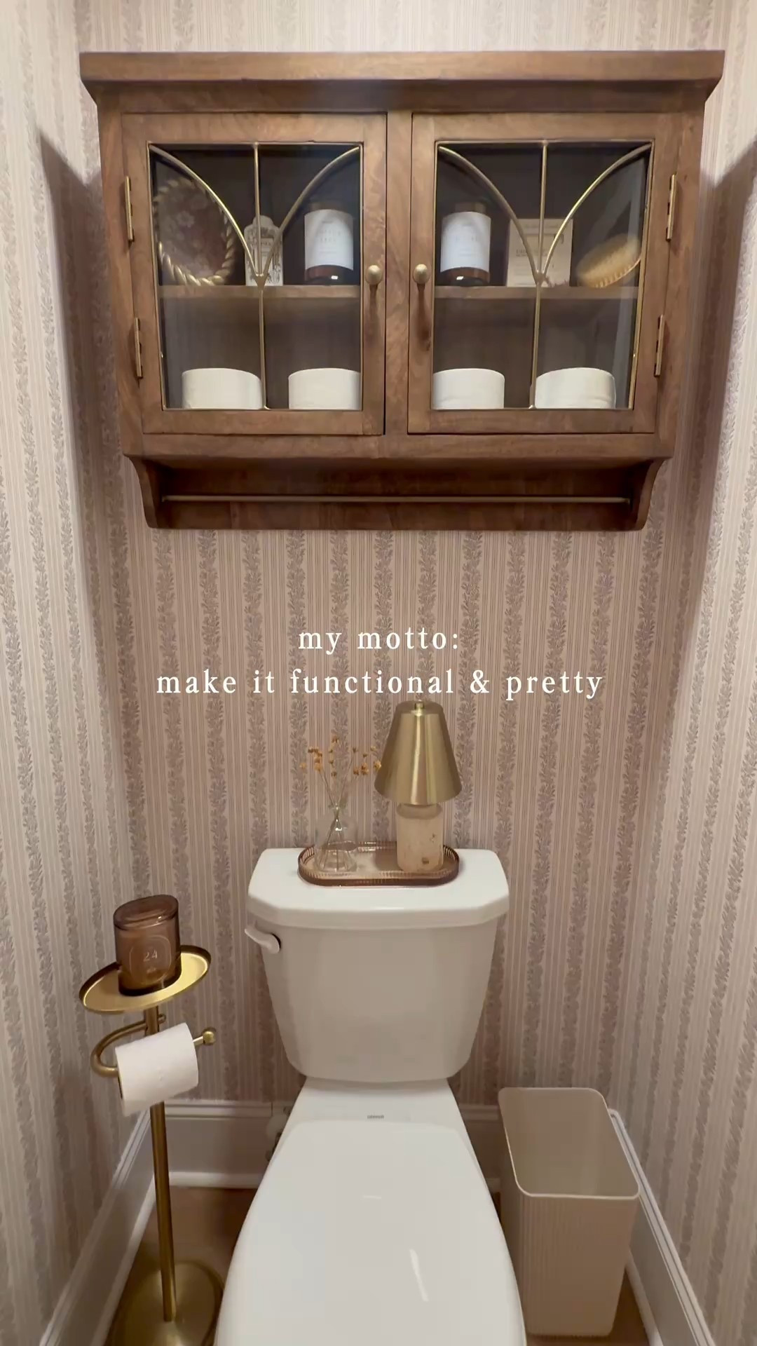 My motto is always make it functional & pretty and this bathroom cabinet does just that 🤩 it’s SOLID and STUNNING ✨

#LTKHome #LTKselfcare #LTKSaleAlert