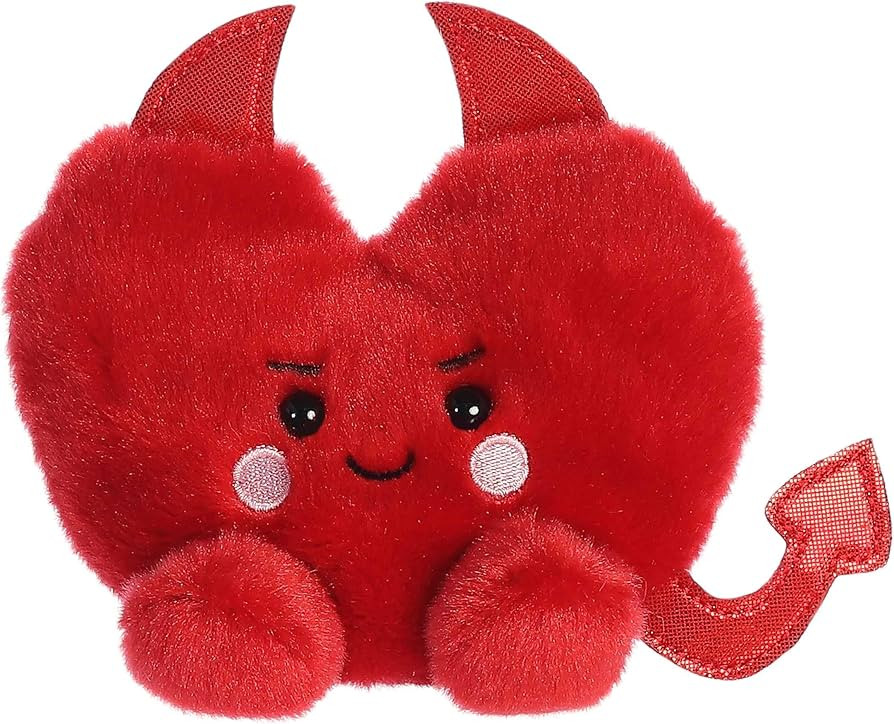 Aurora® Adorable Palm Pals™ Klaus Heart™ Stuffed Animal - Pocket-Sized Play - Collectable Fun - Red 5 Inches | Amazon (US)