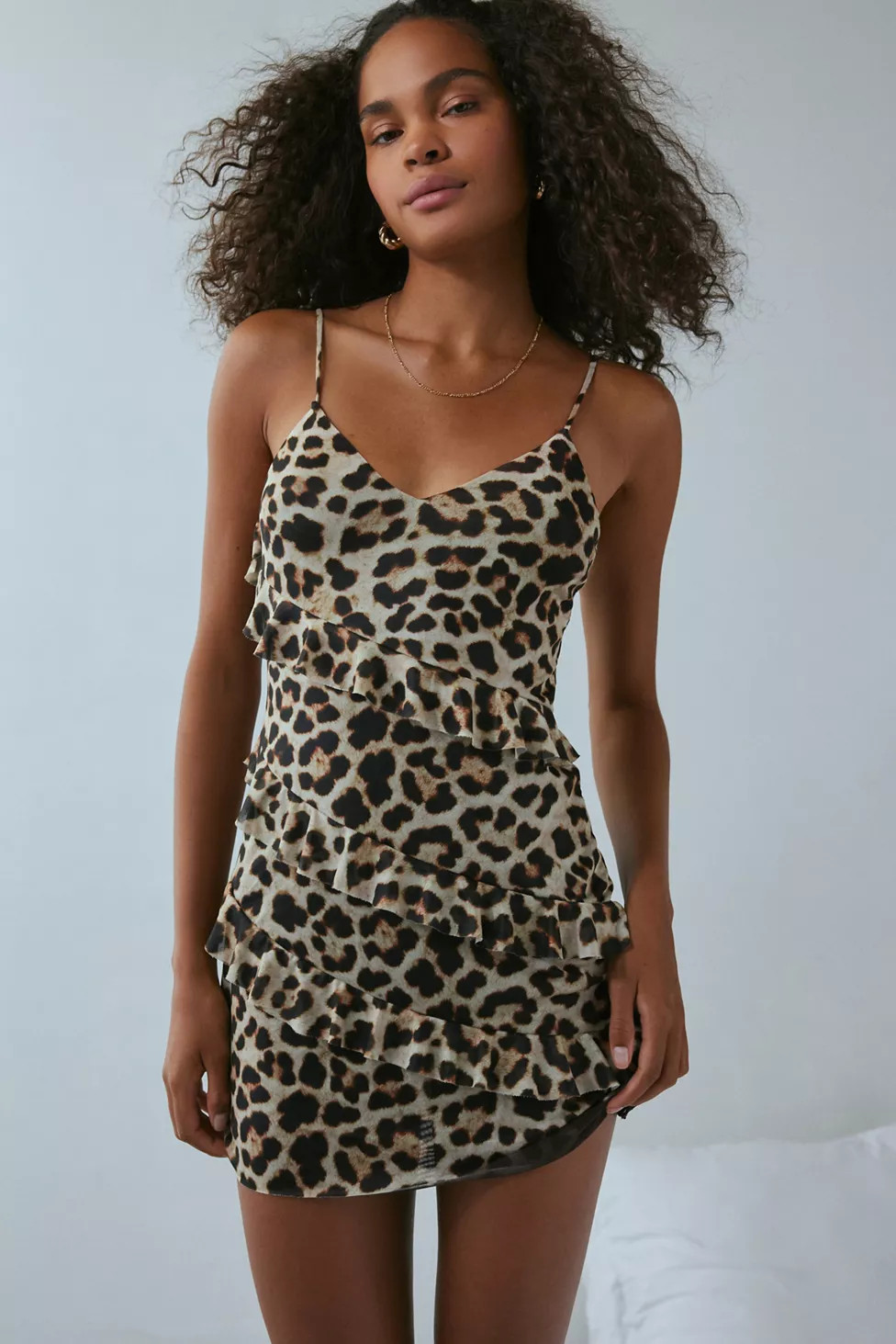 Out From Under X Wild Lovers Lilly Leopard Print Slip | Urban Outfitters (US and RoW)