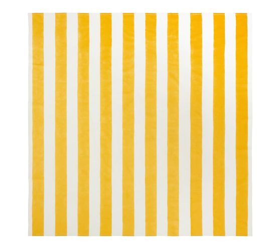 Monaco Block Print Cotton Tablecloth | Pottery Barn (US)