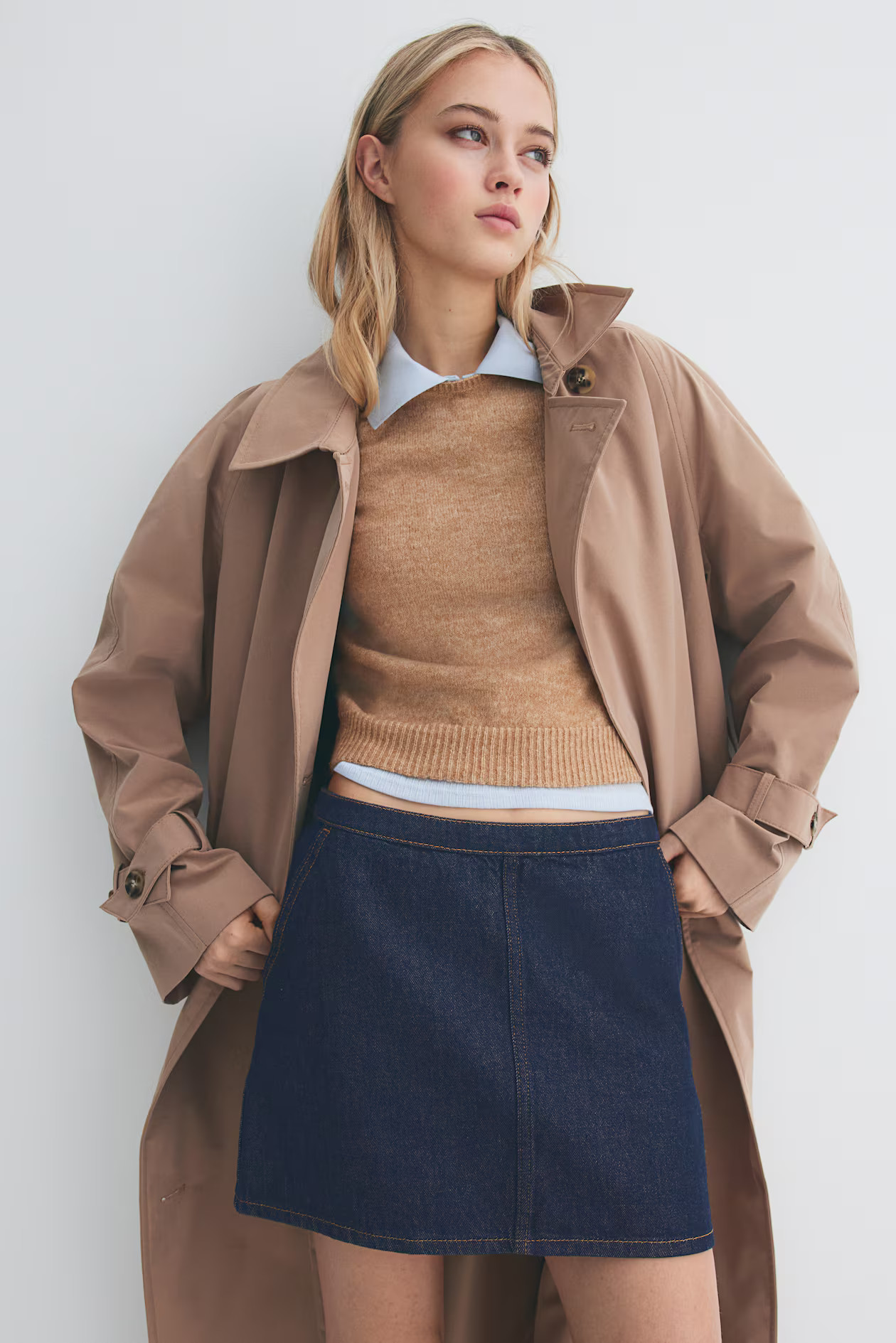 A-line mini skirt | H&M (US + CA)