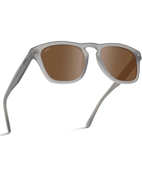 WearMe Pro Men's Polarized Square Sunglasses - Wide Fit Retro Style, UV400 Protection, Acetate Fr... | Amazon (US)