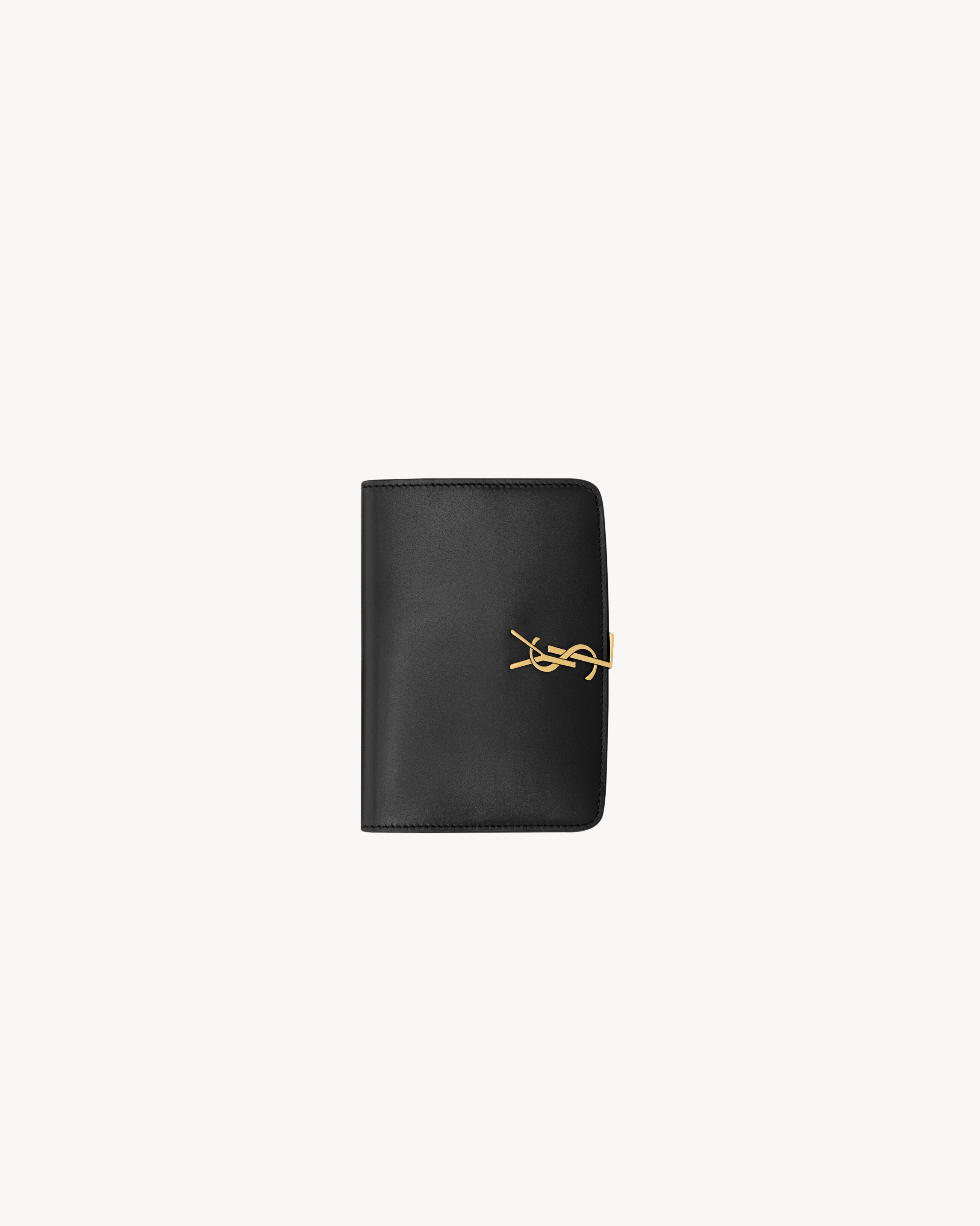 VOLTAIRE passport case in BOX SAINT LAURENT | Saint Laurent Inc. (Global)