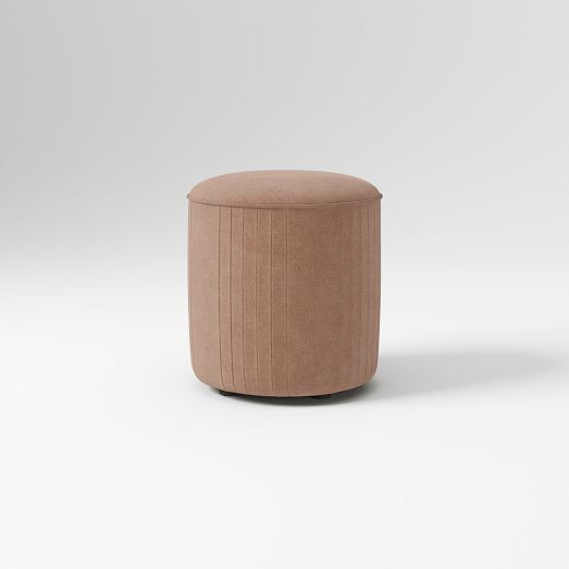 Roar & Rabbit™ Pleated Ottoman | West Elm (US)