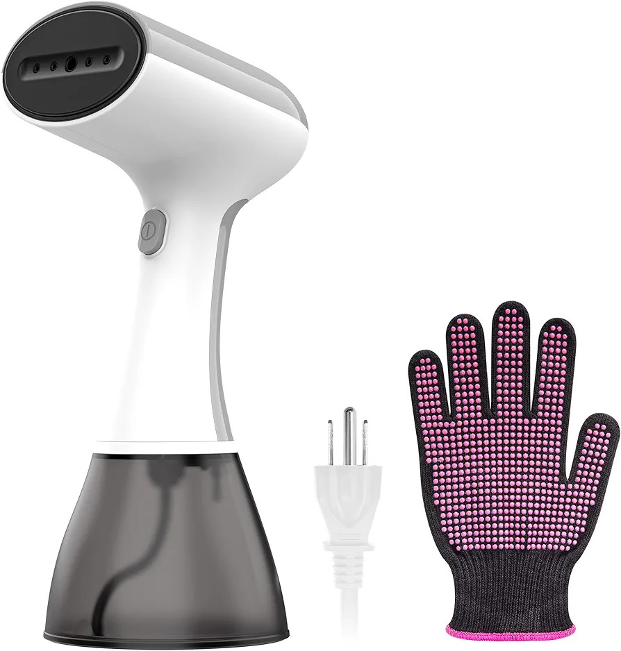 GS01 Handheld Clothes Steamer, 400ml Large Water Tank 1500W Fast Heat Up Portable Travel Wrinkle ... | Amazon (US)