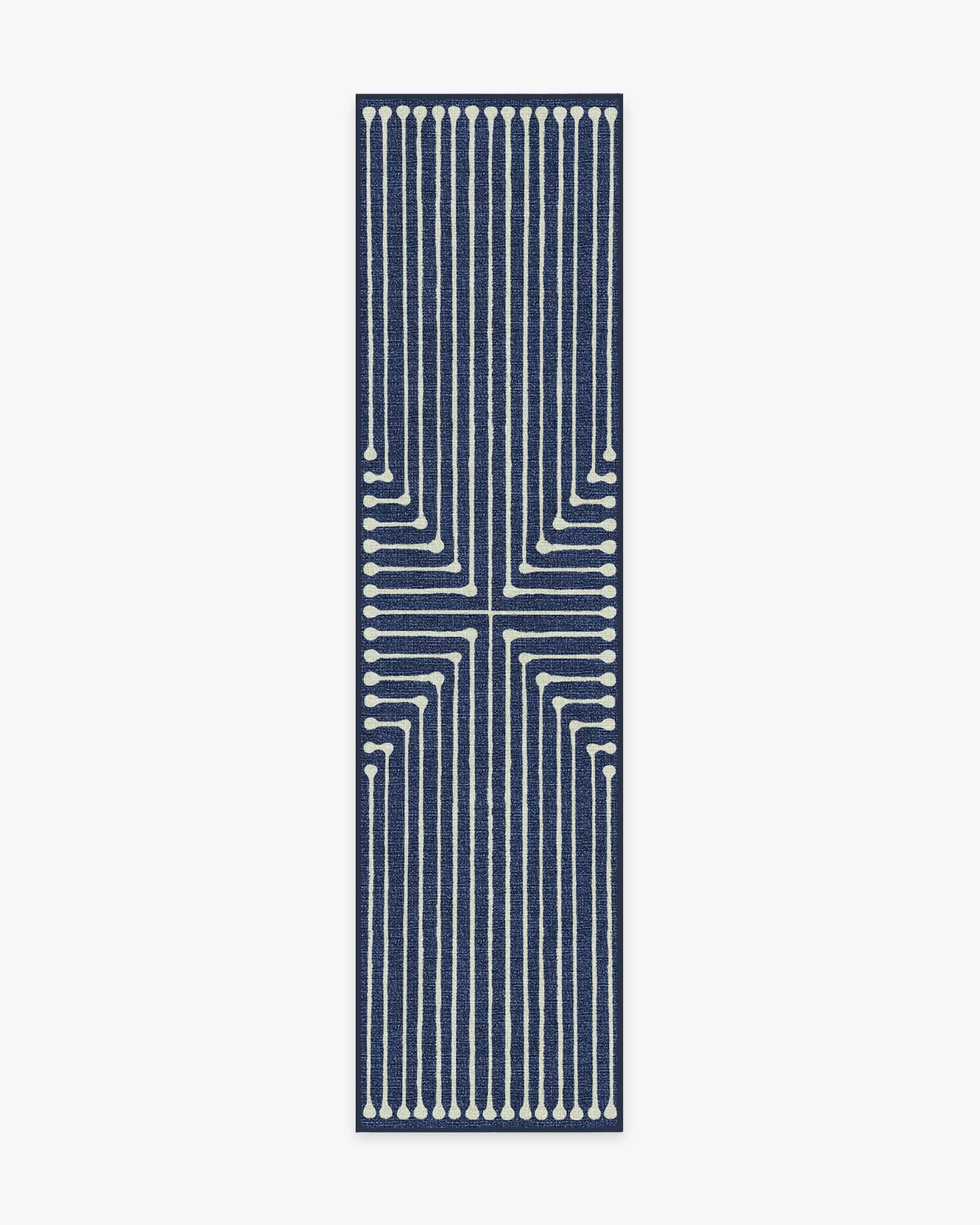 Jonathan Adler Inkdrop Lapis Blue Rug | Ruggable