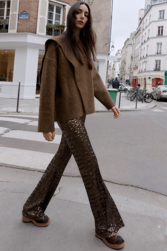 CARDIGAN WITH SCARF DETAIL | Zara UK