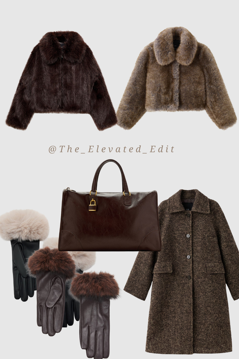 Winter elegance, elevated ❄️
A rich mix of textures, faux fur, wool, and leather, all from Mango.
This look blends warmth, structure, and sophistication for the kind of cold-weather style that feels quietly luxurious.

A timeless winter capsule outfit that moves effortlessly from city strolls to evening dinners.

Save this to your winter wardrobe inspo board.


#LTKSeasonal #LTKStyleTip #LTKUnder1000 #quietluxury #winterfashion #capsulewardrobe #elevatedstyle #affordableluxury #neutraloutfit #mangofashion #wintercapsule 

 