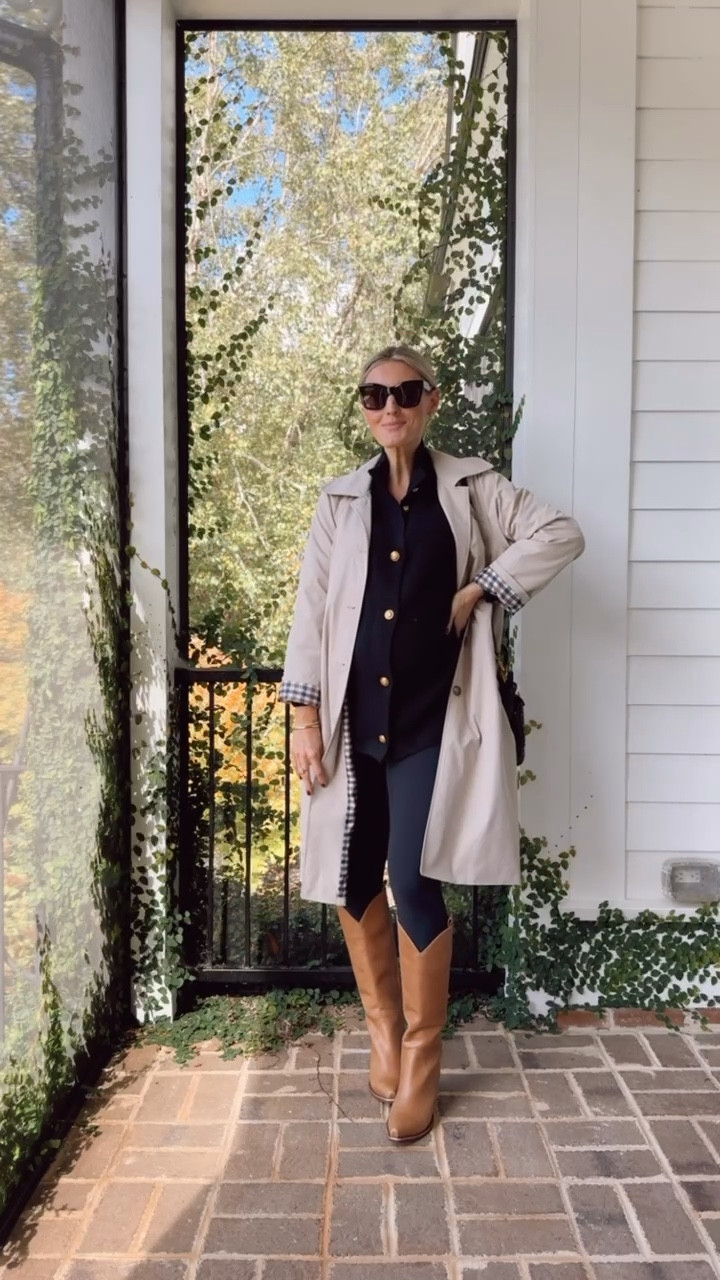 Polished and versatile, this neutral trench coat, black cardigan with gold buttons, and black leggings from Amazon create the ultimate fall outfit—timeless, comfortable, and effortlessly chic for everyday wear! Wearing S.

#AmazonFashion #TrenchCoat #BlackCardigan #GoldButtonCardigan #BlackLeggings #WardrobeStaples #FallFashion #EverydayChic #EffortlessStyle #ClassicStyle #LTKStyle #FallOutfitInspo #AmazonFinds

#LTKStyleTip #LTKSeasonal #LTKSaleAlert