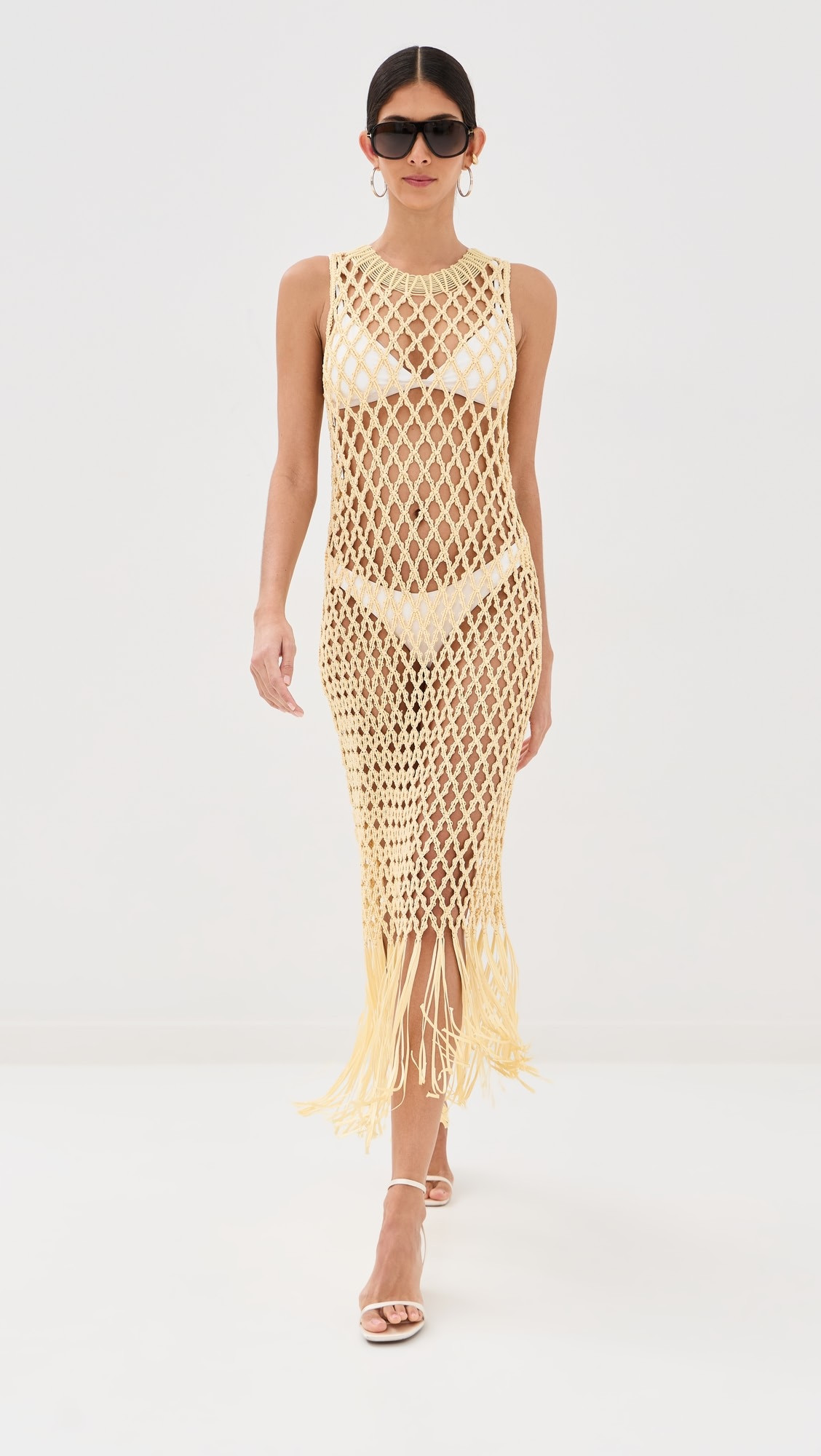 Jensen Macrame Midi Dress | Shopbop