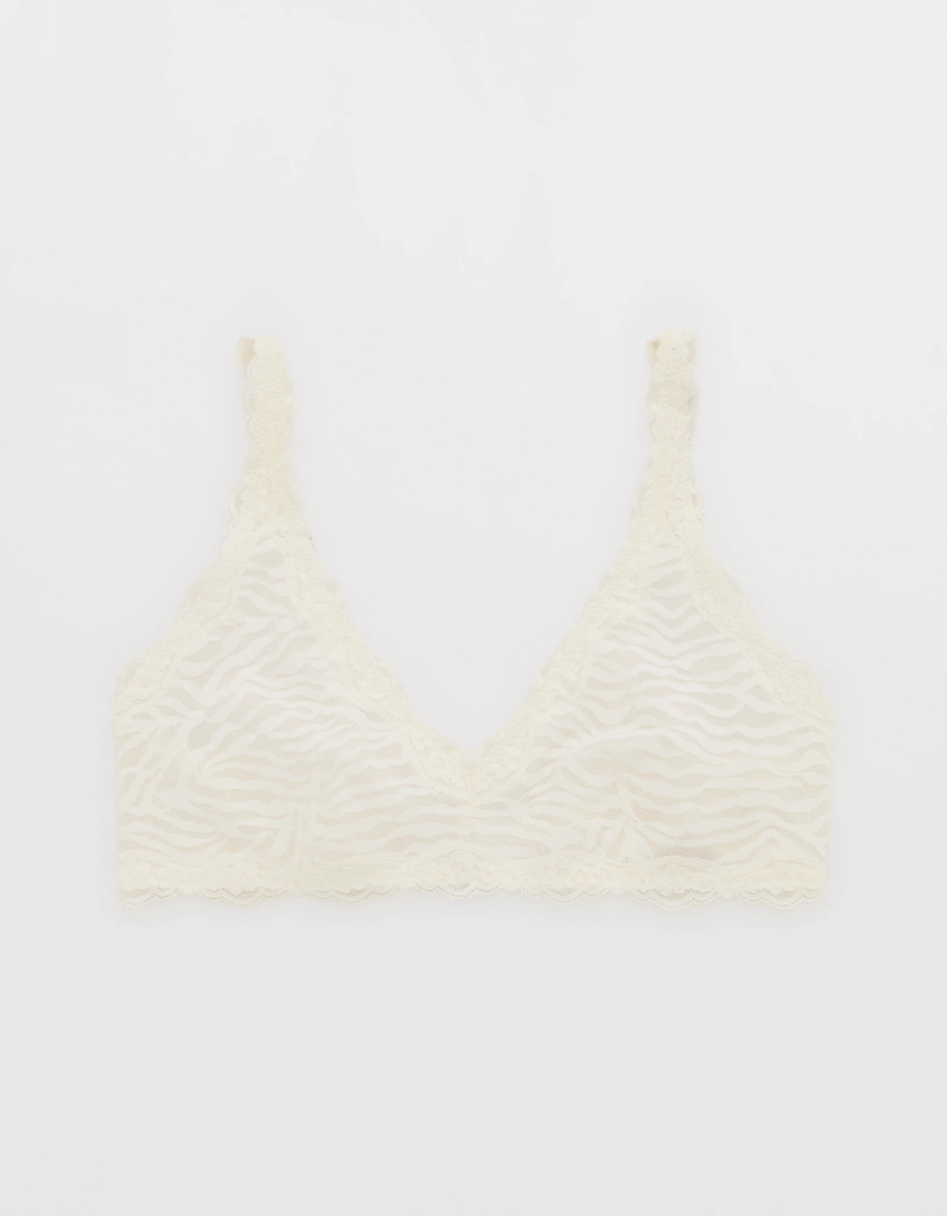 Show Off Zebra Lace Scoop Bralette | Aerie