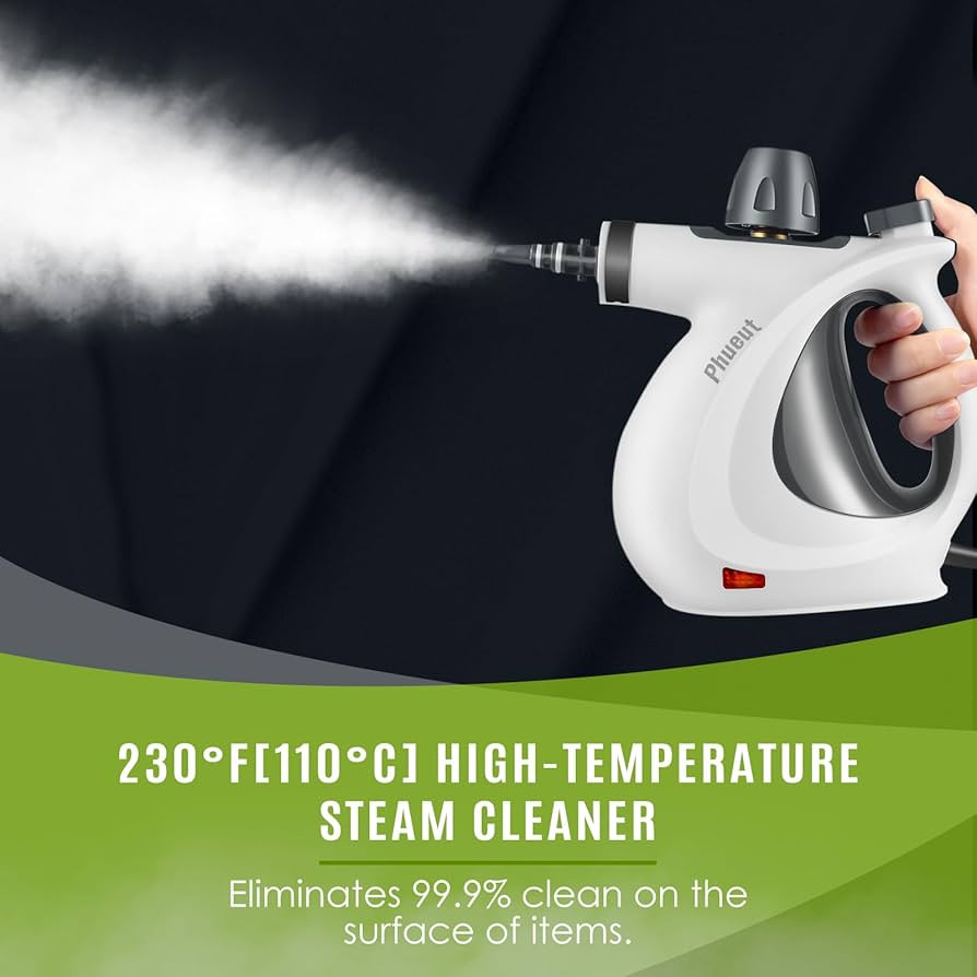 Pressurized Handheld Multi-Surface Natural Steam Cleaner with 12 pcs Accessories, Multi-Purpose S... | Amazon (US)