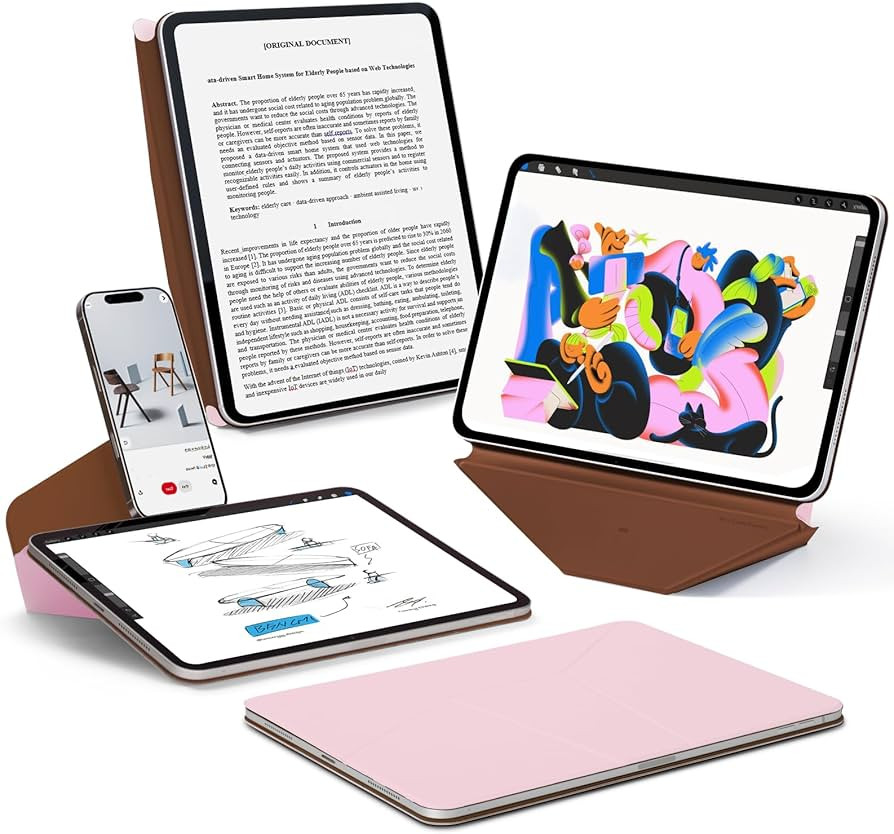 MOFT Dynamic Folio Case for iPad Pro 13-inch (M5 2025/M4 2024), Slim Magnetic Stand Case with 20+... | Amazon (US)