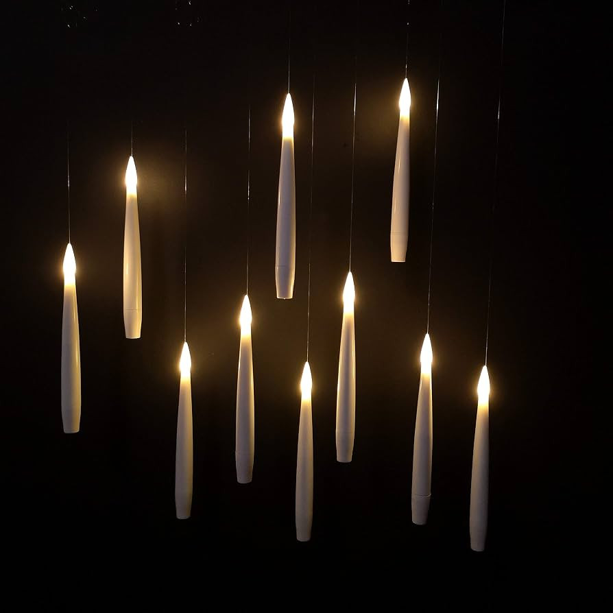Premier 10pcs 15cm Floating Candle w- ON-Off Remote Control (LB192205) | Amazon (UK)