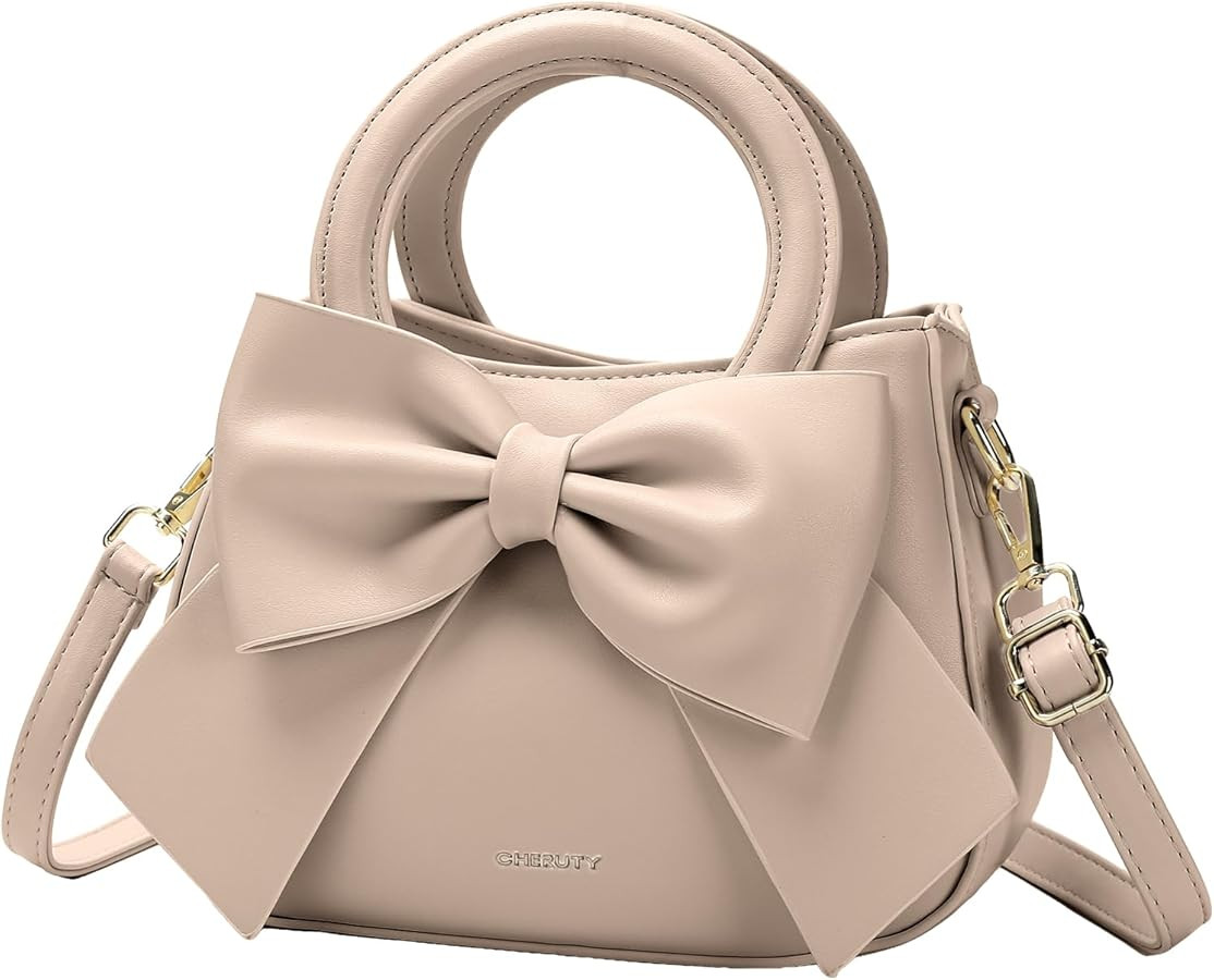 Small Purses for Women Crossbody Bag, Vegan Leather Crossbody Purses and Handbags with Top Carry ... | Amazon (US)