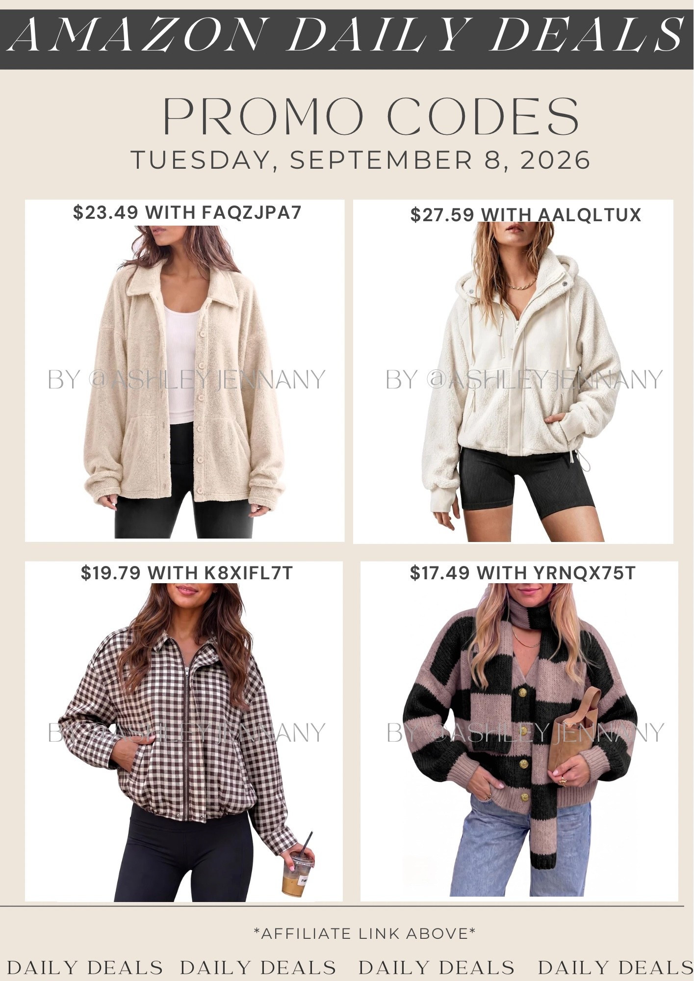 Amazon deals

#LTKMidsize #LTKSaleAlert #LTKSeasonal