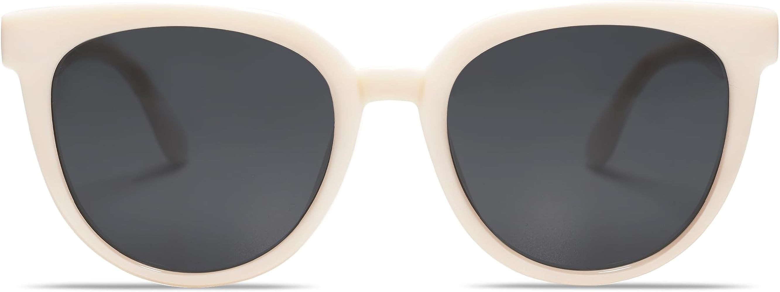 SOJOS Trendy Cat Eye Round Polarized Sunglasses for Women Fashion UV Protection Sunnies Sunglasse... | Amazon (US)