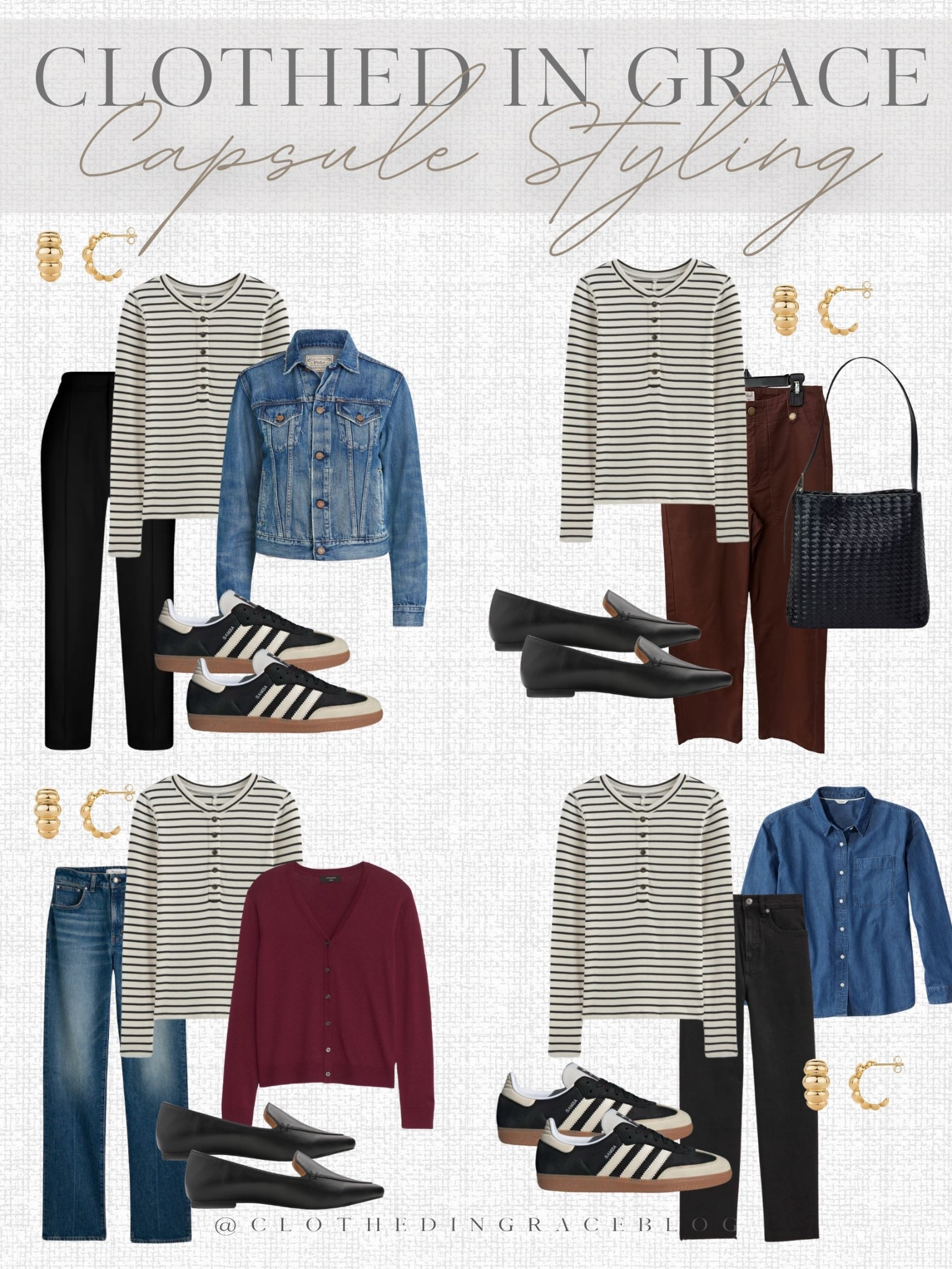 Fall Capsule Wardrobe Styling 