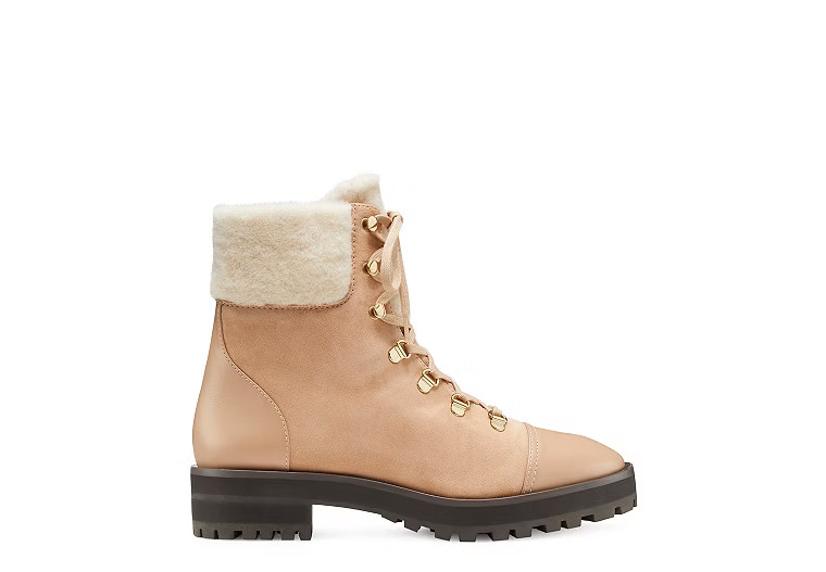 Alpine Cozy Combat Bootie | Stuart Weitzman Outlet