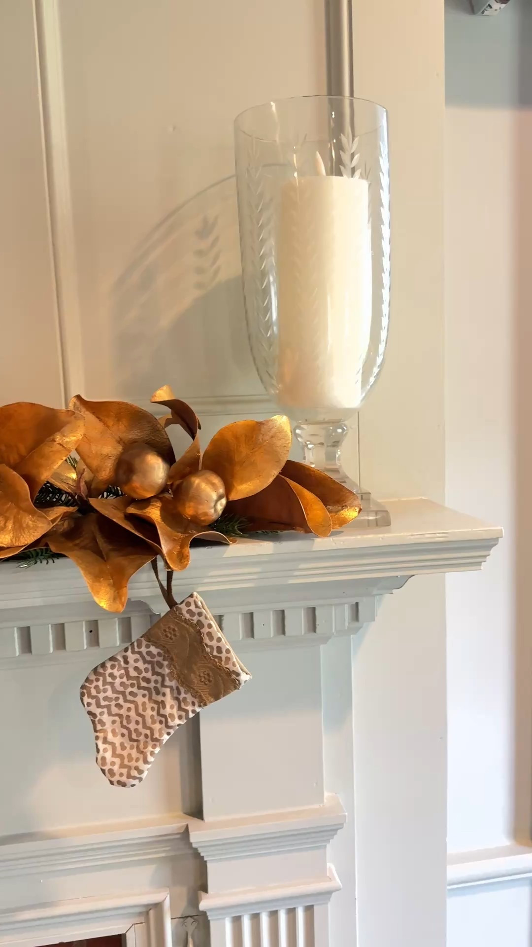 Christmas garland mantel magic ✨✨ the most elegant garland just place and go. It’s substantial, interesting and filled with magnolia leaves. Instead of buying fresh each year, this investment piece is well worth it! Currently on sale during cyber week

#LTKHome #LTKHoliday #LTKCyberWeek