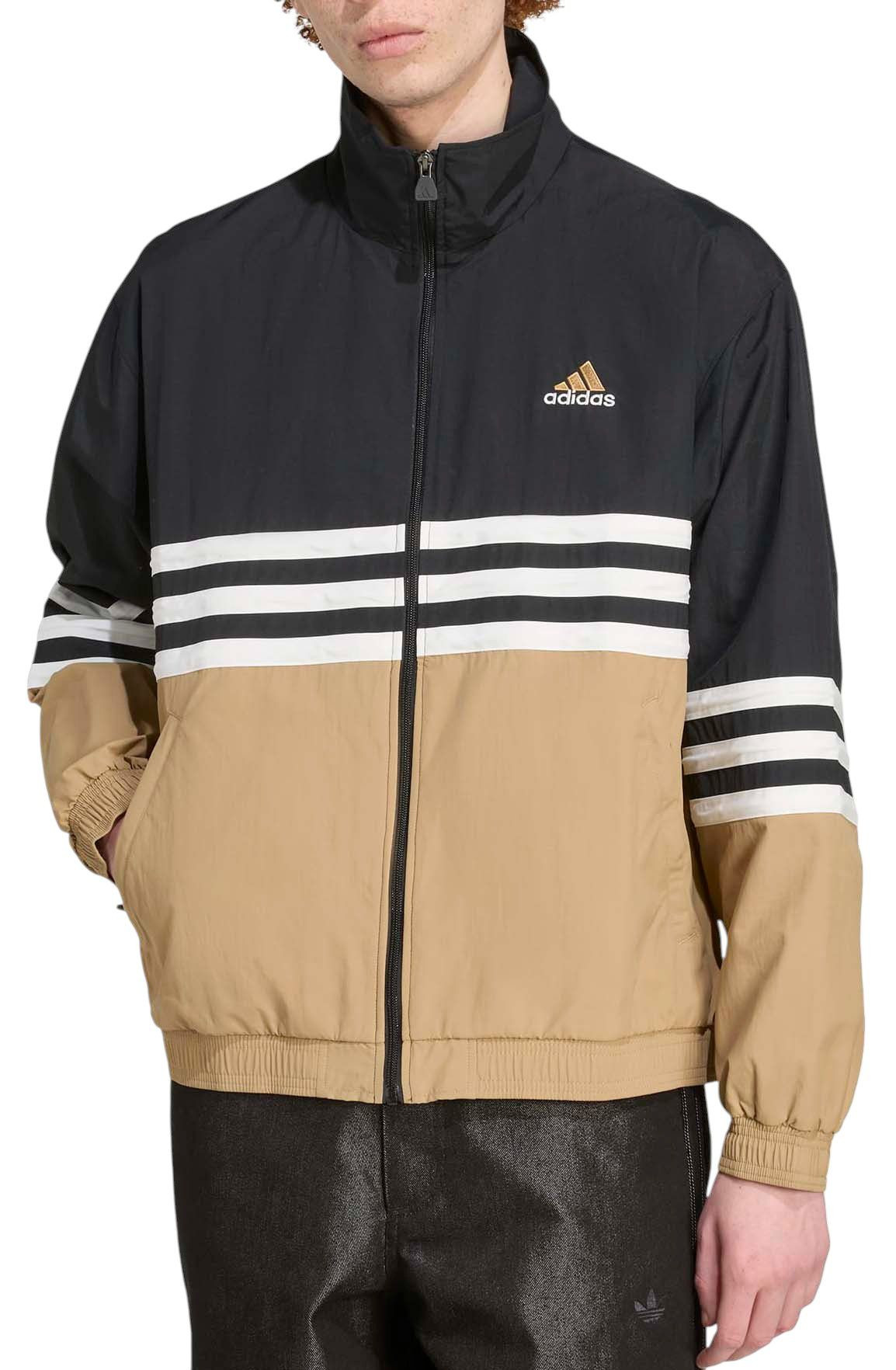 adidas Men's Archive Colorblock Track Jacket, XXL, Black/Cardboard | DICK'S Sporting Goods