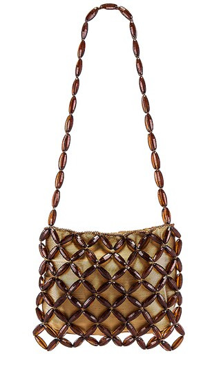 LPA Clara Beaded Bag in Brown from Revolve.com | Revolve Clothing (Global)