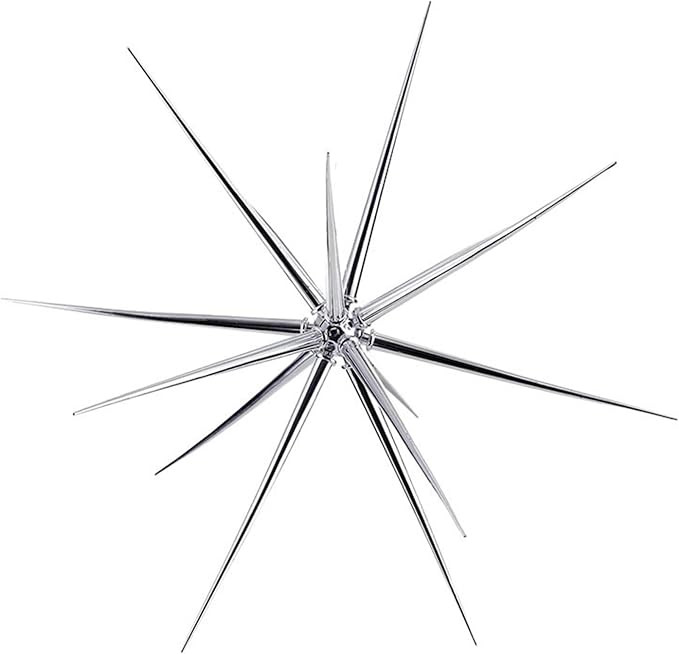 47th & Main Christmas Metallic Star Decoration for Hanging or Tabletop Starburst Figurine Decorat... | Amazon (US)