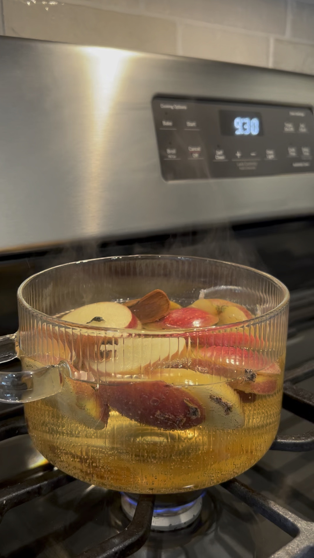 Love a good fall simmer pot in the mornings🍎🍁🧣 This beautiful pot is from Amazon and comes with a cute lid as well! Simmer pots always make the house feel so cozy, and smell absolutely perfect! #falldecor #fallvibes #cozyhome #homesweethome #autumn #autumnvibes 

#LTKSeasonal #LTKHome #LTKFindsUnder50