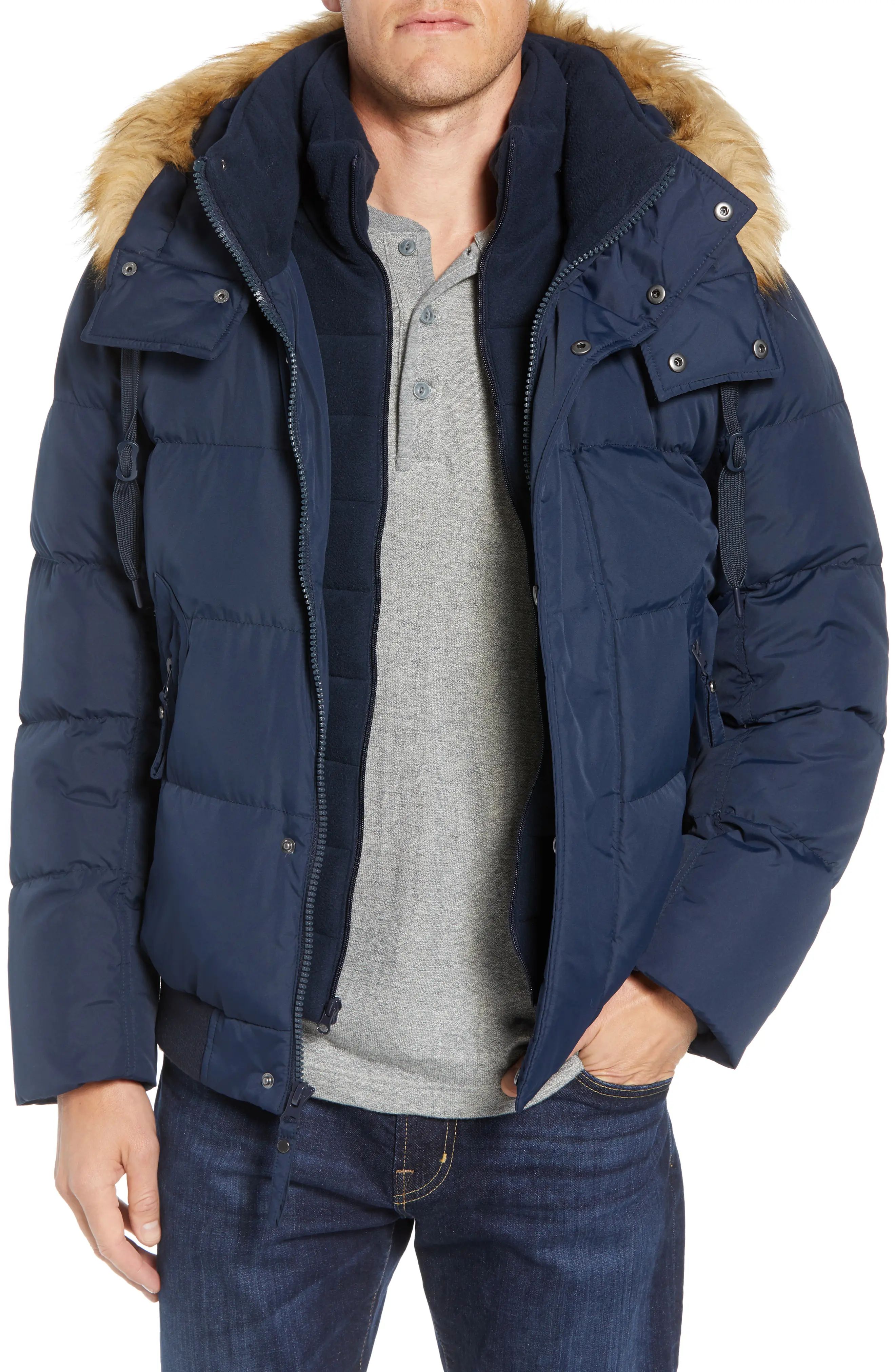 Marc New York Clermont Insulated Bomber Jacket | Nordstrom