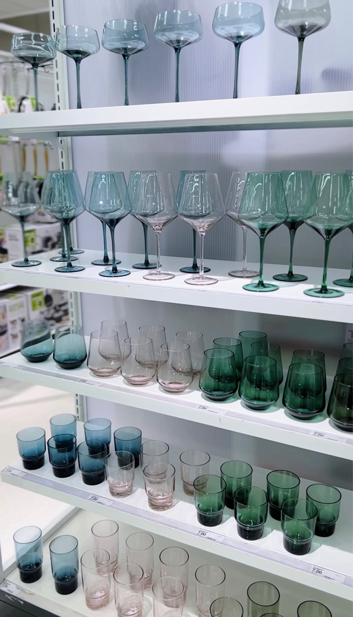 $7 threshold colored glassware at Target

#LTKhome #LTKfindsunder50 #LTKfindsunder100