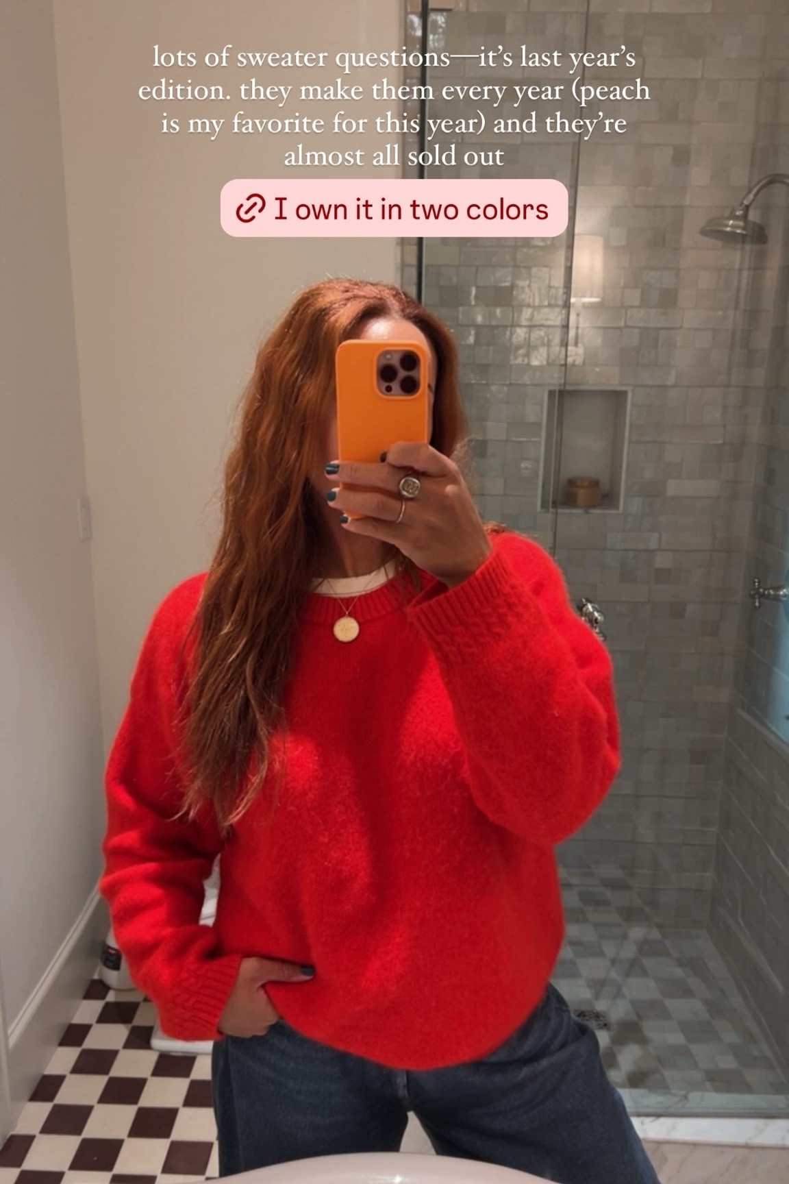 Apparently everyone is looking for a great red sweater, and I don’t blame you. Locked this bad boy down last year and have worn it more than I thought possible. It’s sold out in this color but I’m linking the exact knit because it’s available in different colors, but also linking all my other favorite red sweaters for you. 

Sweater 
Fall style
Red
Red style
Fashion
Mom style 
Fall outfit 
Casual outfit 
Casual style 

#LTKStyleTip