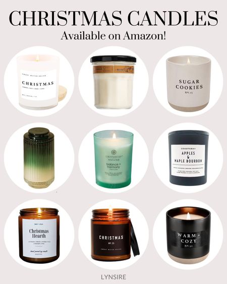 Thanksgiving - These soy candles not only make an excellent holiday gift idea, but they also offer scents like Christmas, sugar cookies, pine, and cinnamon rolls to transform your space into a warm and aromatic haven 🎄

#LTKhome #LTKfindsunder50 #LTKsalealert