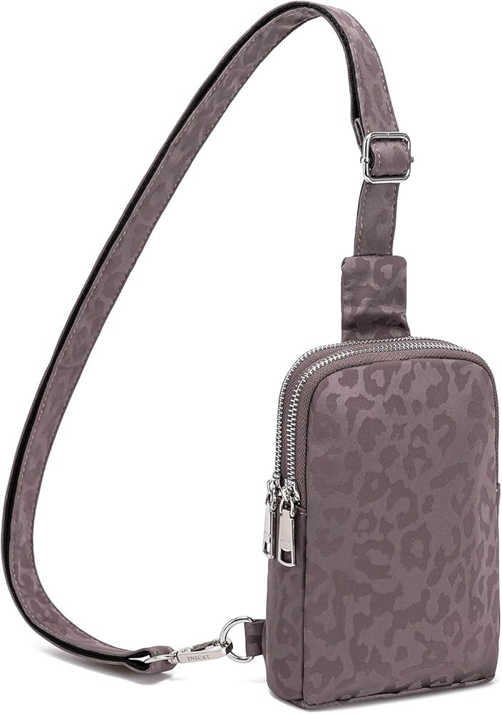 INICAT Small Crossbody Sling Bag Chest Bag Travel Shoulder Purses for Women | Amazon (US)
