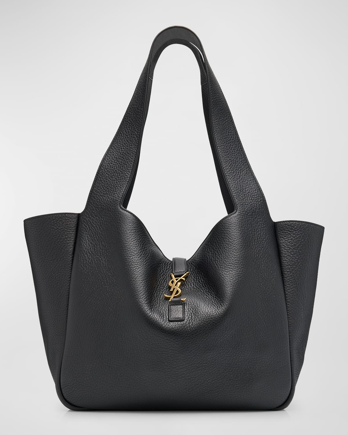 Bea YSL Tote Bag in Deer Leather | Neiman Marcus