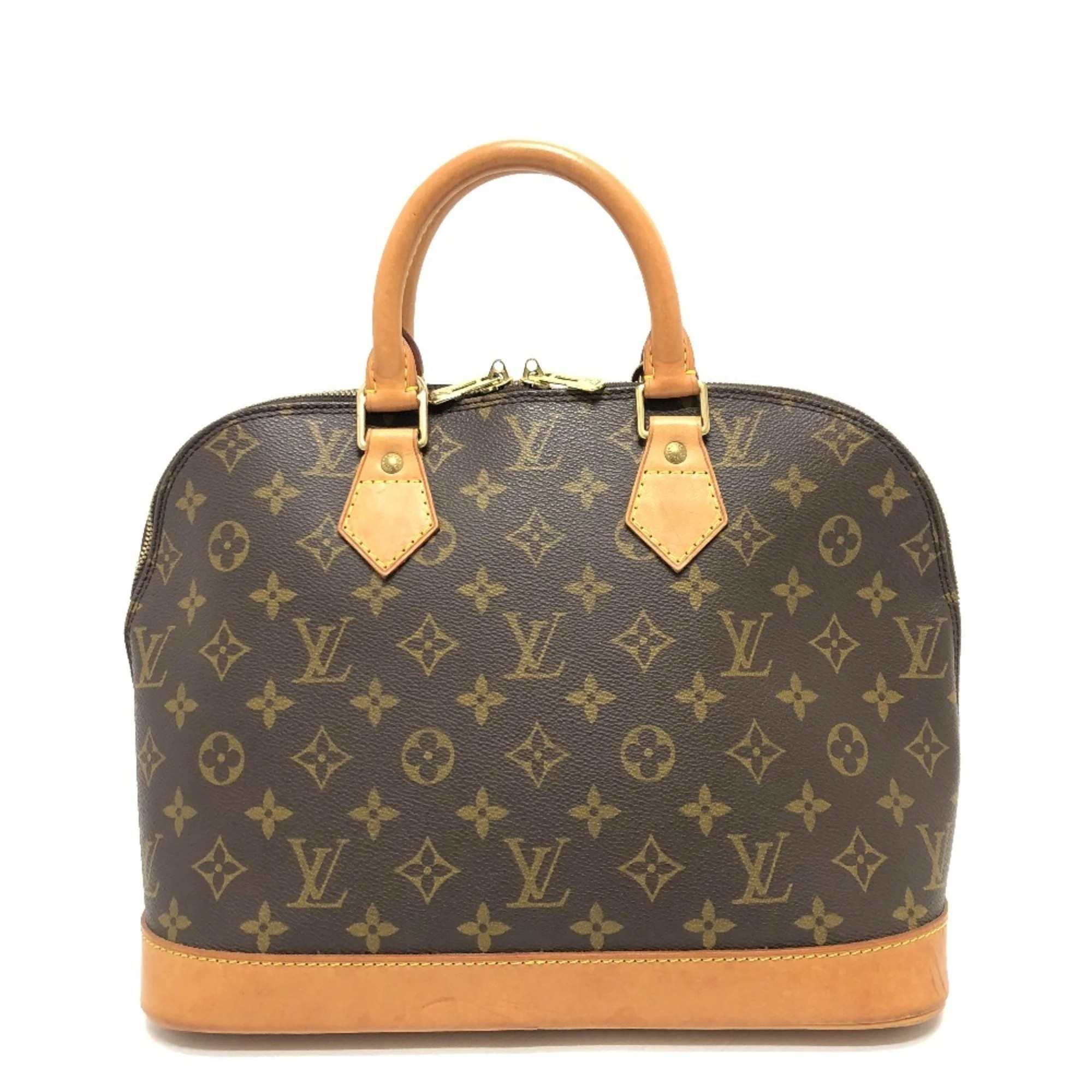 Pre-Owned LOUIS VUITTON M51130 Alma PM Bag Handbag Monogram Canvas Women's Brown (Fair) | Walmart (US)