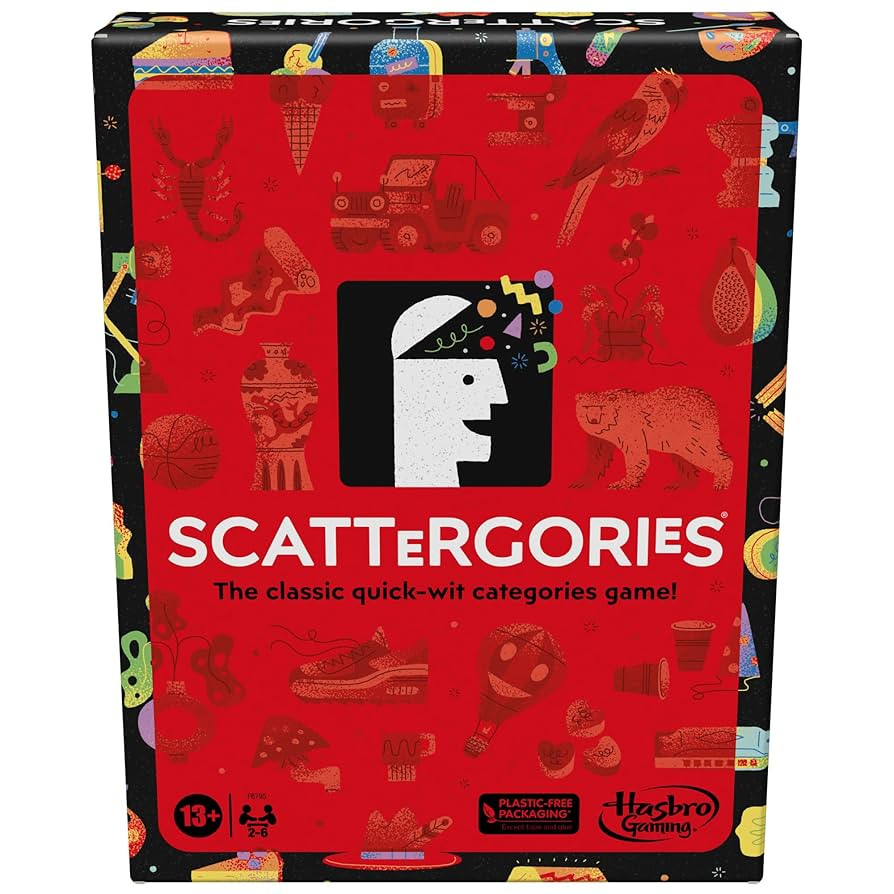 Hasbro Gaming Scattergories Classic Game, Party Game for Adults and Teens Ages 13 and up, Board G... | Amazon (US)