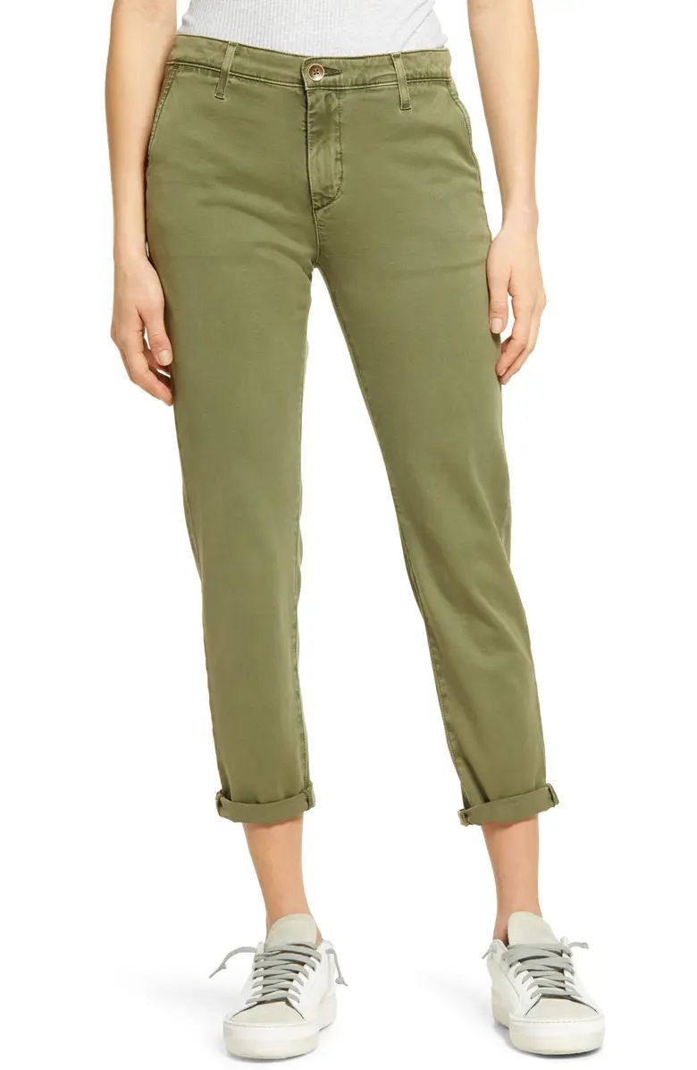 Caden Crop Twill Trousers | Nordstrom