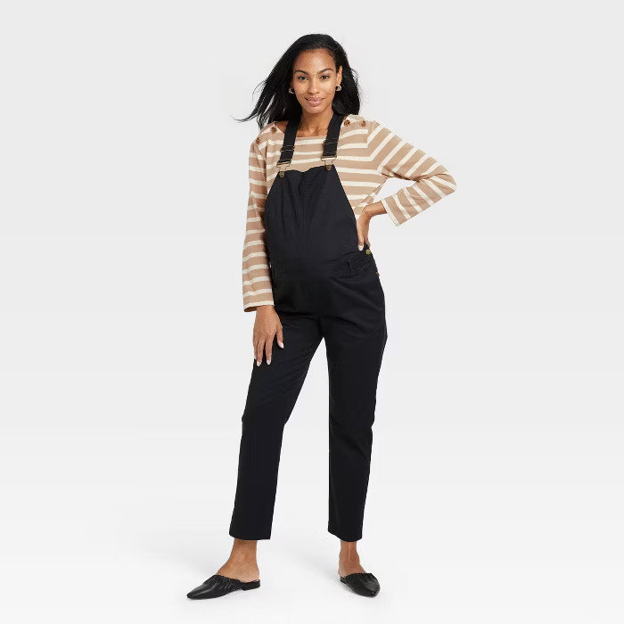 The Nines by HATCH™ Sleeveless Classic Cotton Twill Maternity Jumpsuit | Target