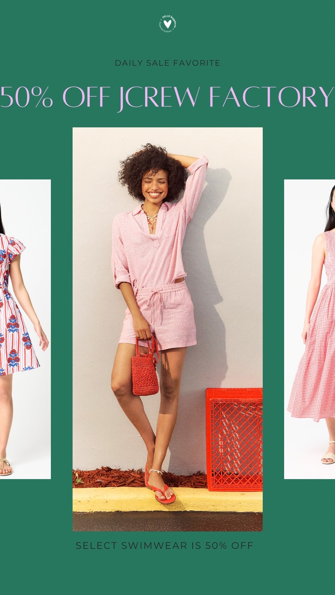 J.Crew Factory is 50% off with so many cute dresses, matching sets, and vacation-ready finds.

@jcrew

#LTKSeasonal #LTKootd #LTKSaleAlert