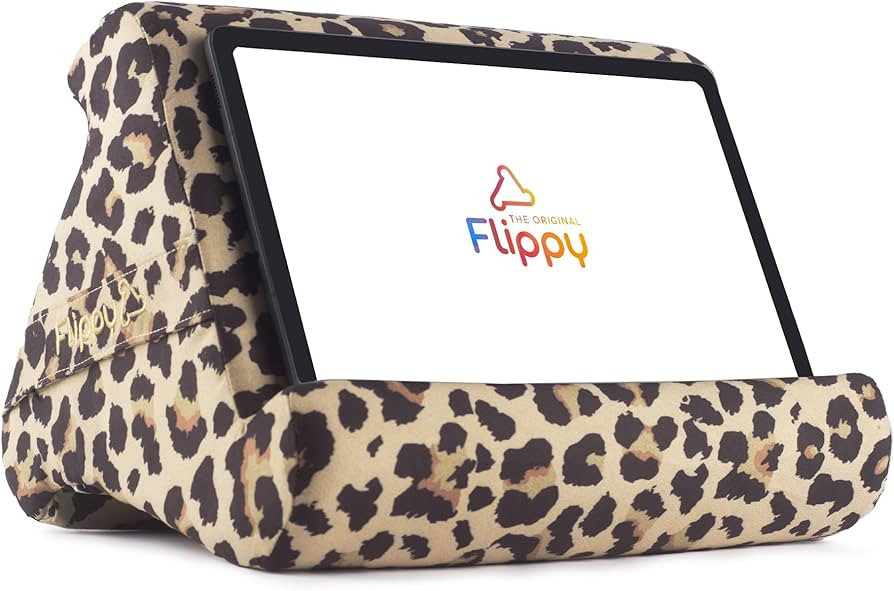 Flippy Tablet Pillow Stand - Tablet Stand, Tablet Holder for Bed, Reading - Lap Stand Compatible ... | Amazon (US)