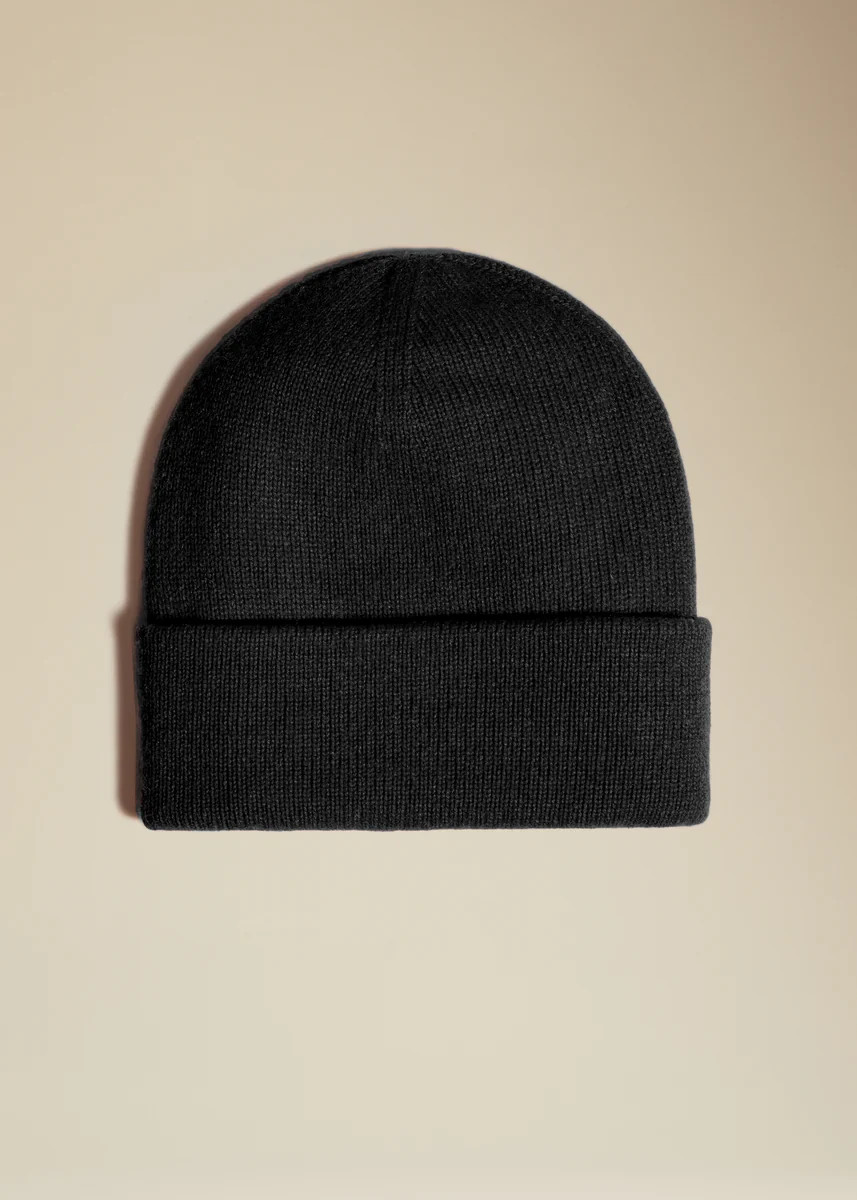 The Sochi Beanie in Black | Khaite