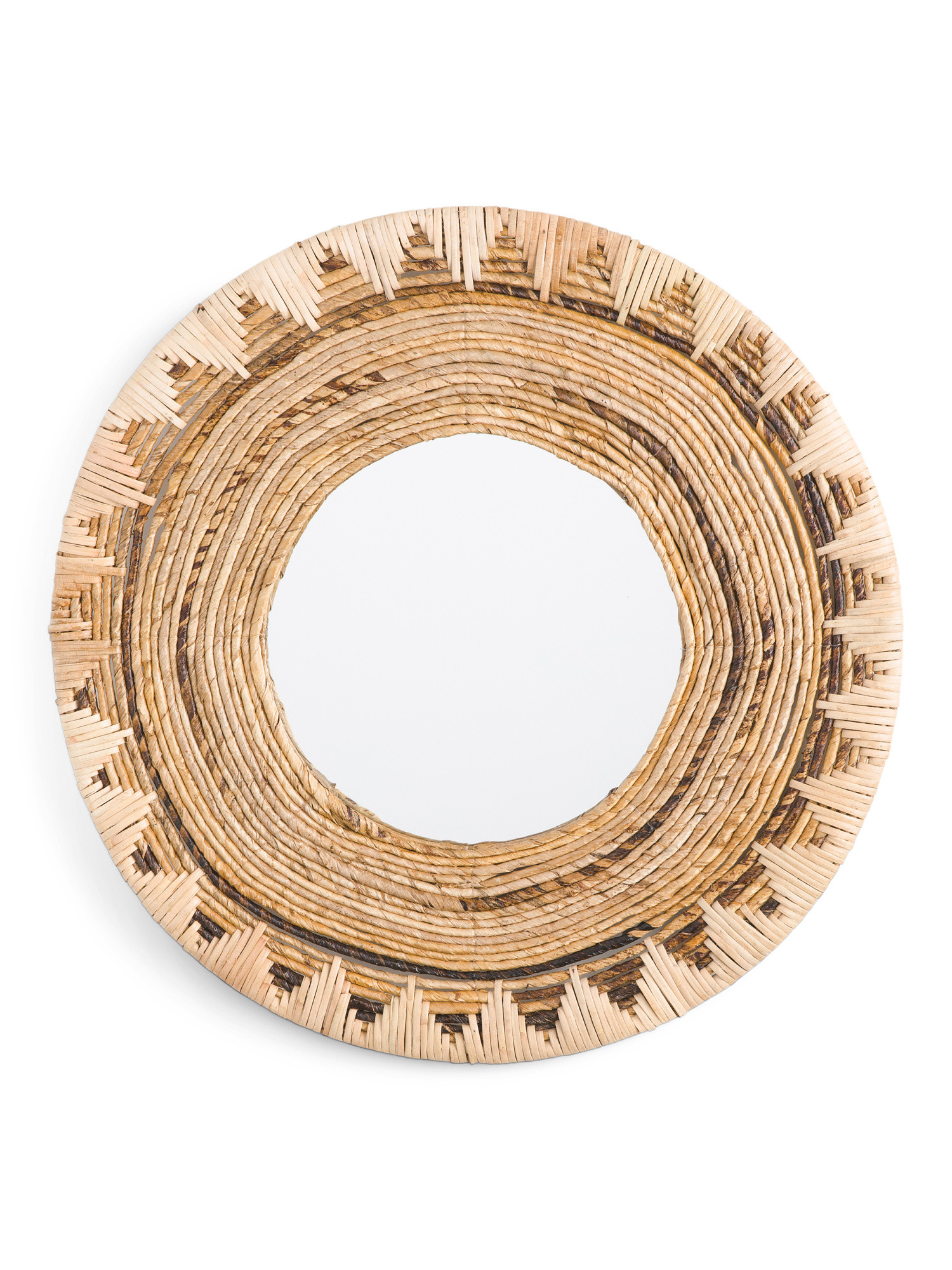 Abaca Rattan Mirror | TJ Maxx