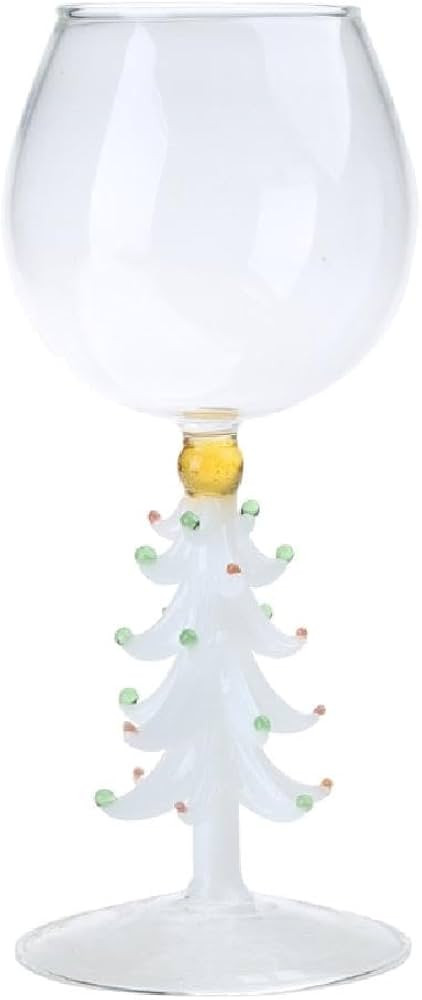 Christmas Tree Figure Inside Mug Personalised Christmas Tree Wine Glass Cup Drinking Cup For Chri... | Amazon (US)