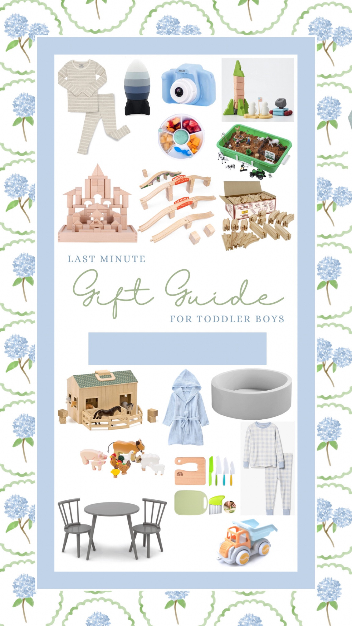 Gift guide for toddler boys that can still arrive before Christmas! ✨💙

#LTKGiftGuide #LTKfamily #LTKkids